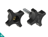 Four Arm Clamping Knobs - 2825-E - Davies Molding, LLC