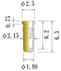 Medium Size Socket Pin - PDM2081-65-GG - JC Cherry, Inc.