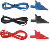 LeadSet Of 3, Color-Coded 5 Ft Safety Leads, 3 Color-Coded Safety Crocodile Clips Rohs Compliant Aemc - 80K6246 - Newark, An Avnet Company