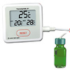 Digi-Sense Calibrated Sentry Triple Display Thermometer, Celsius, bottle probe -- GO-94460-87
