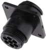 Circular Connector, Rcpt, 7Pos, Flange; Product Range Amp - Te Connectivity - 77C6293 - Newark, An Avnet Company