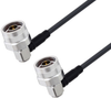 Rf Coax Cable, N Plug-N Plug, 2Ft; Connector To Connector L-Com - 84AH2394 - Newark, An Avnet Company