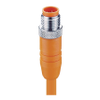 M12 Standard Sensor/Actuator Single-Ended Cordset: Male, - RSTS 4-182 - Belden Inc.