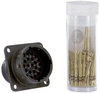 Circular Connector, Receptacle, Size 16, 26 Position, Box; Military Specification Amphenol Industrial - 25K8231 - Newark, An Avnet Company