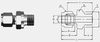 SUPERLOK MALE CONNECTOR FOR BONDED WASHER SEAL - SGMC -- SGMC 3M-2G