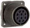 Circular Connector, Receptacle, Size 18, 10 Position, Box; Military Specification Amphenol Industrial - 03J5425 - Newark, An Avnet Company