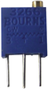 Trimmer Potentiometer, 50 Ohm 12Turn Through Hole; Track Resistance Bourns - 62J1292 - Newark, An Avnet Company