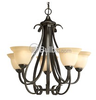 Five-Light Chandelier Fixture - P4416-77 - bulbs.com