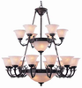 Large Chandeliers-Glass Shade - 286516 - Light Center (The)