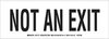 Glow-in-the-Dark Safety Guidance Sign - NYC Approved - 81712 - Brady Corporation