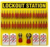 36-Lock Board (Filled with Brady Safety Padlocks) - 51195 - Brady Corporation