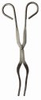 Stainless steel tongs with PTFE coated tips -- GO-06443-00