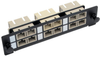 High-Density Fiber Adapter Panel (MMF/SMF), 6 SC Duplex Connectors, Black -- N492-06D-SC