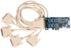 Low Profile PCI Express 4-Port RS-232 Serial Interface - 7406e - Sealevel Systems, Inc.