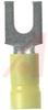 TERMINAL,FORK VINYL INSULATED; 12-10AWG; #8 STUD - 70044403 - Allied Electronics, Inc.