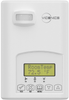 Electronic Wall Mounted Temperature Controllers -- Controller w/Space Humidity Control - VT7657 & VT7607