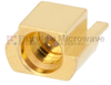 SMP Male (Plug) Limited Detent PCB Connector End Launch, Solder Up To 6 GHz - SC5187 - Fairview Microwave Inc.