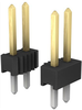 AMPMODU Breakaway Header, 14 Pos., Dual Row, .100 X .100, Vertical Mount -- 792-5-146257-7 - Image