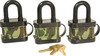 3 Pack Steel Camo Padlock Set -- 8258576 - Image