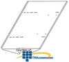 Chatsworth Products 25" Wide Monitor Shelf -- 11334 - Image