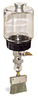 (Formerly B1745-5X08), Manual Chain Lubricator, 1 pt Polycarbonate Reservoir, Flat Brush Stainless Steel - B1745-016B1SF1W - Oil-Rite Corp.