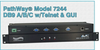 Single Channel  DB9 A/B/C Switch - Model 7244 - Electro Standards Laboratories