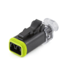 Amphenol Sine Systems AT06-2S-LED24VR1 2-Way AT LED Connector Plug, 24VDC, Reduced Diameter Seal - 40045 - Waytek, Inc.
