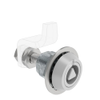VISE ACTION® Compression Latch, Large Size, 8 mm Triangle, Zinc Alloy, Powder Coated, Silver - E3-C120-07 - Southco
