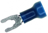 Terminal, Spade/fork, #6, Crimp, Blue; Product Range Amp Te Connectivity - 98B6555 - Newark, An Avnet Company