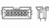 Pin & Socket Connectors 6 POS HDR 94V-2 W/DRAIN HOLE - 792-1586585-6 - Utmel Electronic Limited