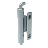 Removable Concealed Hinge, Concealed Assembly, Slot 8x5.5mm, Steel, Blue Zinc - F6-DHIM-6015 - Southco