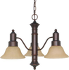 60-3104 Mid. Chandeliers-Glass Down - 429757 - Capital Lighting, Inc.
