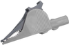 Insulated Alligator Clip, Ex-Large (Elephant Clip), Grey Rohs Compliant Cal Test Electronics - 02AH5939 - Newark, An Avnet Company