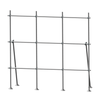 Table Top Stainless Steel Lab-Frame Kit for Fume Hoods - TTM-S - Lee Engineering, LLC