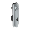 Swinghandle Latch, Medium Size - 125 mm , Without Padlock Hasp, Use with Linear Actuator, 8 mm Triangle, Sealed, Zinc Alloy, Satin Chrome Plated - H3-50-147-144 - Southco