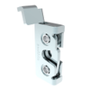 Rotary Push-to-Close Latch, Micro Size, Single Stage, Direct Trigger, M4 Thread, Steel, Zinc Nickel, Bright - R4-05-22-9A01-77 - Southco