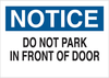 Door Sign - 84725 - Brady Corporation