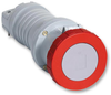 Conn, Mains Socket, 63A, 415V, Red; Current Rating Abb - 41X2831 - Newark, An Avnet Company