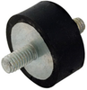 Cylindrical Vibration Mount (Inch) -- V10Z 2-312A (Compression) - Image
