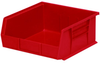 Akro-Mils Akrobin 50 lb Red Industrial Grade Polymer Hanging / Stacking Storage Bin - 10 7/8 in Length - 11 in Width - 5 in Height - 1 Compartments - 30235 RED - 30235 RED - R. S. Hughes Company, Inc.