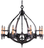 1658MB Mid. Chandeliers-Candle - 731348 - Capital Lighting, Inc.