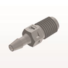 Threaded Connector, Barbed, Natural - N2S4 - Qosina Corp.