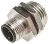 CONNECTOR, M12 PANEL MOUNT, MALE, 5 POSITION - 70084718 - Allied Electronics, Inc.