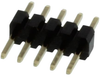 Connector, Header, 5Pos, 1Row, 1.27Mm; Connector Systems Multicomp Pro - 55AC2514 - Newark, An Avnet Company