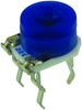 Trimmer Potentiometer 200 Ohm 1Turn Snap-In; Trimpot Type Bourns - 04B2989 - Newark, An Avnet Company