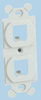 Module Frame, Plastic, 2 Module, White; Accessory Type Panduit - 84K1058 - Newark, An Avnet Company