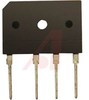 10A 50V GLASS PASSIVATED BRIDGE RECTIFIER, GBJ, BULK(TUBE) - 70055610 - Allied Electronics, Inc.