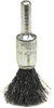 Weiler Steel Cup Brush - Shank Attachment - 3/8 in Diameter - 0.0118 in Bristle Diameter - 10188 -- 012382-10188 - Image