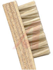 Brush; hog hair bristle 1-3/8x7/16x5/16; wood handle 7-3/4 in length - 70125516 - Allied Electronics, Inc.