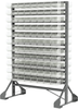 Rack, Rail Rack, 2-Sided w/ 192 AkroBins 30220 -- 30016220SC - Image
